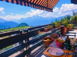 Le Nid d'aigle apt 405 Leysin centre avec forfait piscine sauna jacuzzi en option - Image 1