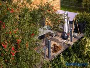 Tiny House mit Kaminofen & Terrasse direkt an Naturteichen - bis 5 Personen - Für Kurzentschlossene - Image 2
