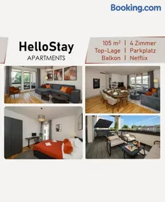 Luxuriöses 4-Zimmer-Apt im Boutique-Stil I Top-Lage I Familienfreundlich I Balkon I Küche I Netflix I Kostenloser Parkplatz I 105 m2 - Image 1
