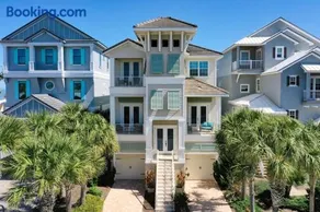 Tiki Tides Oceanfront Beach House 7BR, Elevator, Private Pool & Boardwalk PCBV - Image 2