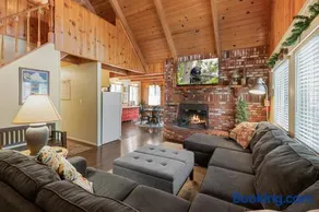 Far Enough Cabin - Chalet Style Cabin, Foosball, Smart TV, BBQ, Deck - Image 2