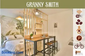 Granny Smith - Homerepublique - Studio paisible, parking gratuit, emplacement vélo - Village Vaux 3 minutes Auxerre - Image 1