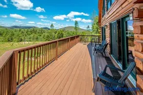 Spacious Log Home Overlooking 40 White Mnt Peaks: Host Weddings - Image 2