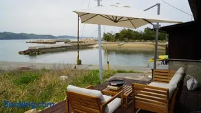 Remote Island MUJI Style Oceanfront Sauna Art injima naosima setouchi Private lodging - Image 1
