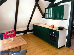Historische Ferienwohnung mit Klimaanlage und Kamin in Lich - Image 3