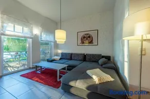 Schwan - Ferienwohnung am Loppiner See mit Terrasse und Sauna - Image 3