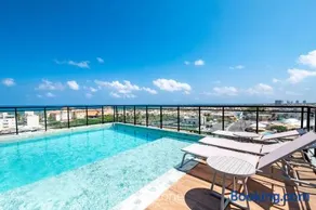 Aptos completos em prédio com piscina e academia a 280m da Praia - CLFs - Image 2