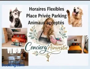 Nid Ain'vesti parking privé , 15min de CNPE et PIPA 4couchages animaux ok - Image 3