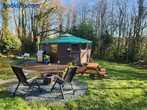 Galtee Glamping in wooden yurt - Image 1
