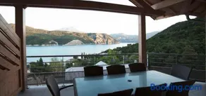 Vue imprenable sur Lac de Serre-Ponçon à Chorges : appt prestige 8 pers - Image 1