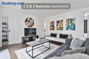 250 METERS to METRO BERRI UQAM - Spacious fully equipped APARTMENTS - 1 FREE PARKING per unit - in-unit Washer & Dryer - fully stocked KITCHEN - WORKSPACE PROVIDED - FAST WIFI - 5 minute walk to the FAMOUS ST CATHERINE & ST DENIS STREET - Image 1