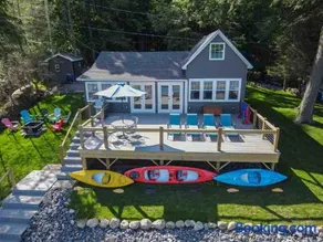 Modern Lake Retreat, Sleeps 8, 5 min to Colgate - Image 1