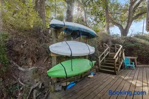 Escape on the River Private Dock Kayaks Gazebo - Image 2