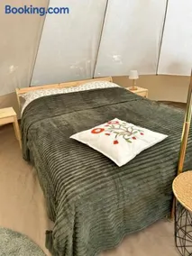 Bell tent op Wellness Camping Stoltenborg - Image 2