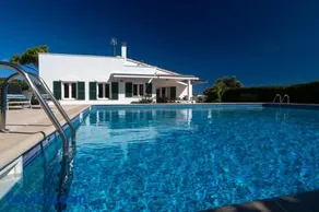 Villa avec terrasse, barbecue et jardin | Vue jardin - Image 1