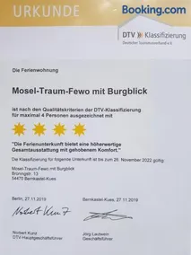 Moseltraum-Fewo mit Klimaanlage-Burgblick und Balkon - Image 3