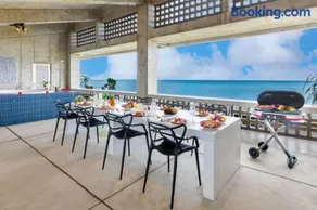 10 seconds to the sea, jacuzzi & BBQ available, ocean view from every room on the beach Terrace - Image 3