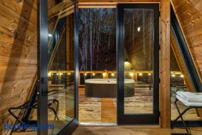An Escape to the Forest, A Smoky Mountain A-Frame Cabin, Couple's Romantic Get-away! - Image 3