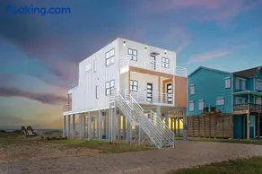 Surfside Beachfront Home with Ocean Views & Game Room - 4BR - Image 1