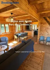 Lodge du Parc des Combes avec Accès Parc inclus selon calendrier ouverture Parc - Image 1