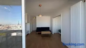 Elegant Eiffel View Apartment Balcony and Garage - Image 4
