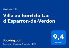 Villa au bord du Lac d'Esparron-de-Verdon - Image 2