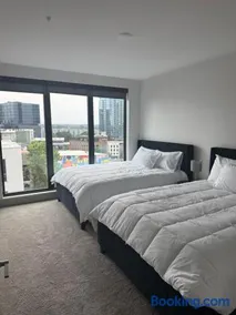 Midtown Luxury Retreat with Pool and Gym-Sleeps 6 - Image 5