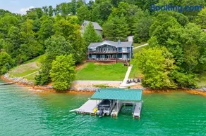 Lakefront Escape Sleep 12 Dock Hot Tub Pool Grill - Image 1
