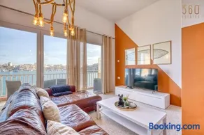 Seafront Balcony Home for 5, Steps from St George's Bay by 360 Estates - Image 1