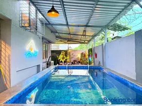 Hilltop Hideaway Party Friendly 4BHK Pool Villa by Spacez - Image 2