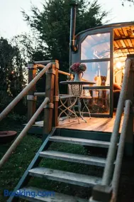 Myrtle The Glamping Truck, 1950's Swiss Army Truck with Sauna - Image 5