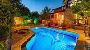 SARNIÇ - Stone Villa with Private Pool for 6 Guests in Kayaköy, Fethiye - Image 1