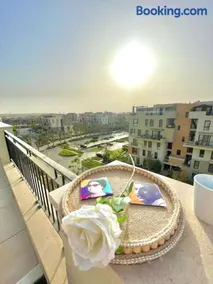 Panoramic View Luxury 2 Beds Hotel Apart - East Town Compound - Sodic - New Cairo - Cairo - Image 2