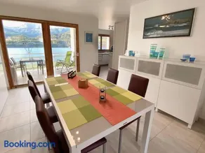 La terrasse au bord du Lac, vue panoramique lac et montagnes , 2 ch, linge et ménage inclus - Image 3