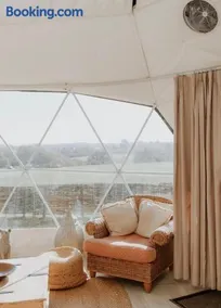 Star Gazing Dome 1 with cozy log burner - Image 4