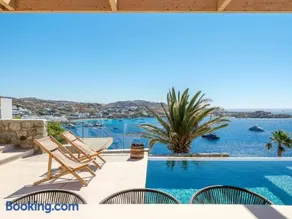 Villa Lilium III - Panoramic View over Psarou Bay! - Image 1