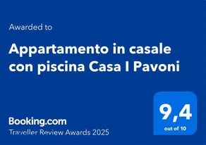 Appartamento in casale con piscina Casa I Pavoni - Image 1