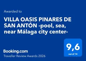VILLA OASIS PINARES DE SAN ANTÓN -pool, sea, near Málaga city center- - Image 3