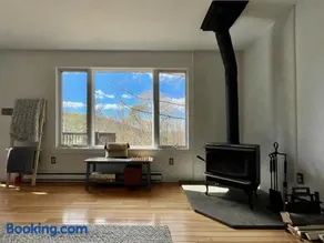 Fireplace Catskill Views Overlook Lake Cabin - Image 1