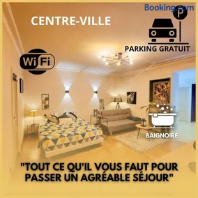 Superbe Appartement Calme et Spacieux balcon et clim - Image 2