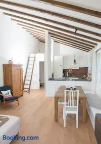 Attic apartment with pool, sauna, and fireplace - Image 2