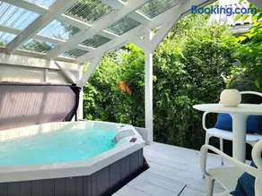 Boho Chic Tiny House with Hot Tub - Image 1