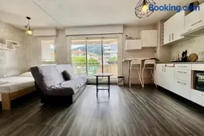 Bright studio with terrace near the tram - Image 2