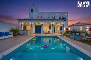 StayVista at Santorini Villa with Pool, Lawn - Image 1