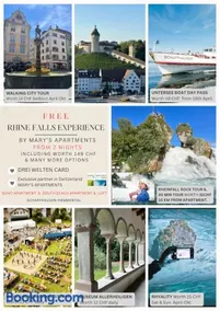 MARYS family friendly Apartments,VISIT RHINE FALLS for FREE if you stay 2 nights, SOHO 95m2 2-Bedrooms 2nd floor & SOUTH BEACH 105m2 3-Bedrooms & LOFT 115m2 3-Bedrooms Suite with Galerie,LOFT Netz 20m2, Pinball, Schaffhausen-Hemmental, Rheinfall 10 km - Image 3