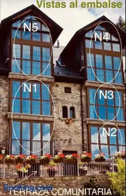 CASA PIXURRI en Lanuza compuesta de 5 apartamentos turísticos en casona pirenaica, a 10 minutos de las ESTACIONES de ESQUÍ de FORMIGAL-PANTICOSA - Image 3