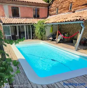 Studio mit Garten, Terrasse und Pool - Image 1