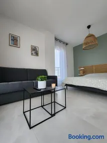 Studio lumineux avec grande terrasse et vue lac, Parking privé - Image 2