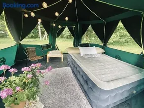 Stand-up tent and Sauna, farm experience BB - Image 2