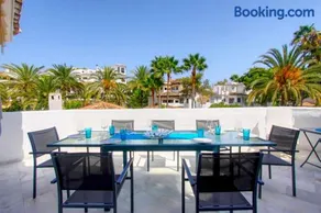 1093 modern beach apartment , huge terrace , bbq - Image 2